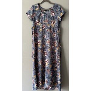 Vintage Floral Midi Dress size M Cottagecore All That Jazz Boho Flowy Romantic